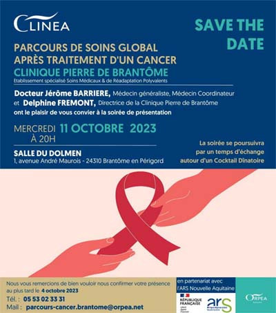 Orpea clinea pierre de brantôme cancer